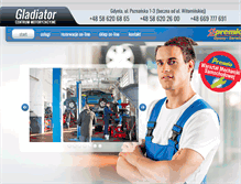 Tablet Screenshot of gladiator.com.pl