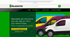 Desktop Screenshot of gladiator.co.uk